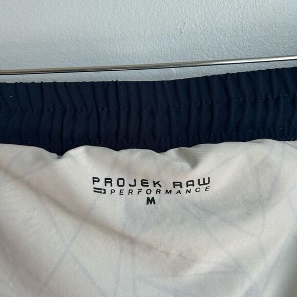 Projek Raw Performance Athletic Running Shorts Boxer Brief Lined Navy Sz M - Picture 8 of 14